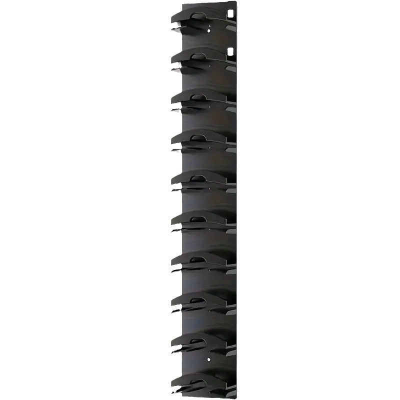 1 Pcs Black Adjustable Hat Organizer Rack for Baseball Caps - Space Saving Wall-Mounted Hat Storage with 2 Hanging Methods for Display and StorageBaseball cap is a shooting prop and is not included