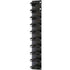1 Pcs Black Adjustable Hat Organizer Rack for Baseball Caps - Space Saving Wall-Mounted Hat Storage with 2 Hanging Methods for Display and StorageBaseball cap is a shooting prop and is not included