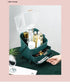 Dark Green Multifunctional Makeup Organizer with Large Capacity and Transparent DesignMakeup is a prop for shooting and is not included