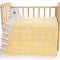 Yellow Chick, 6-Layer Muslin Baby Blanket - Soft Cotton Bedding for Infants and Toddlers, 110x110 cm,