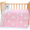 Pink Animal, 6-Layer Muslin Baby Blanket - Soft Cotton Bedding for Infants and Toddlers, 110x110 cm,