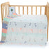 Giraffe, 6-Layer Muslin Baby Blanket - Soft Cotton Bedding for Infants and Toddlers, 110x110 cm,