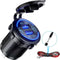 2 PCS 45W Car USB Charger with Dual QC3.0 Fast Charging Ports - 12-24V Vehicle Power Adapter