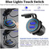 2 PCS 45W Car USB Charger with Dual QC3.0 Fast Charging Ports - 12-24V Vehicle Power Adapter