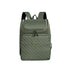 Green Stylish Quilted Diaper Bag Backpack - Large 17L Capacity Lightweight Nappy Bag for Mum