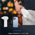 Black Portable Turbo Handheld Blower Fan - 130000RPM High-Speed Mini Fan with 5000mAh Battery