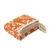 Bohemian Style Sofa Throw Blanket - Grey Soft Faux Cashmere, 130x170cm (850g) for Office Naps & AC Cover