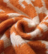 Bohemian Style Sofa Throw Blanket - Grey Soft Faux Cashmere, 130x170cm (850g) for Office Naps & AC Cover