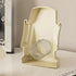 Green Versatile Desktop Headphone Stand & Tissue Box (23.5x17x14.5cm)