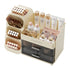 Spacious Cosmetic Organizer - Multi-Functional Vanity Storage for Lipsticks & Skincare (35x19x25cm)
