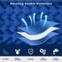 Grey Portable Outdoor Inflatable Mat - Foot-Operated Camping Sleeping Pad