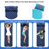 Grey Portable Outdoor Inflatable Mat - Foot-Operated Camping Sleeping Pad