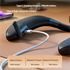 Stylish Neckband Wireless Bluetooth Speaker - Unleash Your Audio Freedom