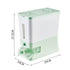 Regular Apple Green Smart Kitchen Rice Dispenser - Automatic Press-Style Rice Storage Bin
