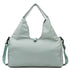 Green Stylish Women's Travel Bag - Large-Capacity Fitness & Yoga Bag with Separate Shoe Compartment