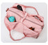 Green Stylish Women's Travel Bag - Large-Capacity Fitness & Yoga Bag with Separate Shoe Compartment