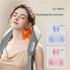 Grey Portable Shiatsu Neck and Shoulder Massager with Heat | Rechargeable 2000mAh Battery