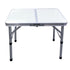 Portable Folding Camping Table with Aluminum Frame - Lightweight 60x40x50cm Picnic Table with Mesh Storage Bag and Carrying Handle for Outdoor BBQ, Travel, and Self-Driving Trips