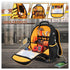 Heavy Duty Professional Tool Backpack - 18 Inch Large Capacity - Waterproof Solid Rubber Base, Multi-Pocket Organiser and Reflective Strips for Electricians, HVAC and Trades