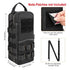 Tactical Tool Pouch Organizer - Heavy Duty Oxford Cloth - Compact MOLLE Utility Bag with Adjustable Shoulder Strap for EDC Small Hand Tools and Outdoor Gear - 12 Inch Black