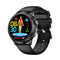 Black Round 1.3" Touch Screen Smartwatch with Heart Rate & Fitness Tracking