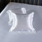 White 2 PCS Faux Silk Pillow Covers - Cooling Ice Silk Satin Cushion Covers - 45x45cm