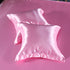 Pink 2 PCS Faux Silk Pillow Covers - Cooling Ice Silk Satin Cushion Covers - 45x45cm