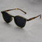 Green Frame With Gray Flakes 2 Pairs Round Frame Polarized Sunglasses - UV Protection