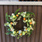 Elegant 45cm Easter Wreath - Vibrant Egg and Floral Design for Festive Door Decor