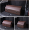 Extra Large Brown Foldable Car Trunk Storage Box - Large Capacity Insertable Rear Organizer