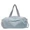 Blue Candy-Colored Women's Gym Duffel Bag - Large Capacity Cylindrical Travel Tote with Handles