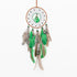 Rounded Boho Forest Dreamcatcher Wind Chime Pendant - INS Style Moonlit Serenity Decor