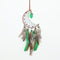 Crescent Boho Forest Dreamcatcher Wind Chime Pendant - INS Style Moonlit Serenity Decor