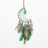 Crescent Boho Forest Dreamcatcher Wind Chime Pendant - INS Style Moonlit Serenity Decor