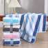 Blue Ultra-Absorbent Long-Fiber Cotton Large Bath Towel-Perfect for Home, Hotel, and Beauty Salons 140cm*70cm