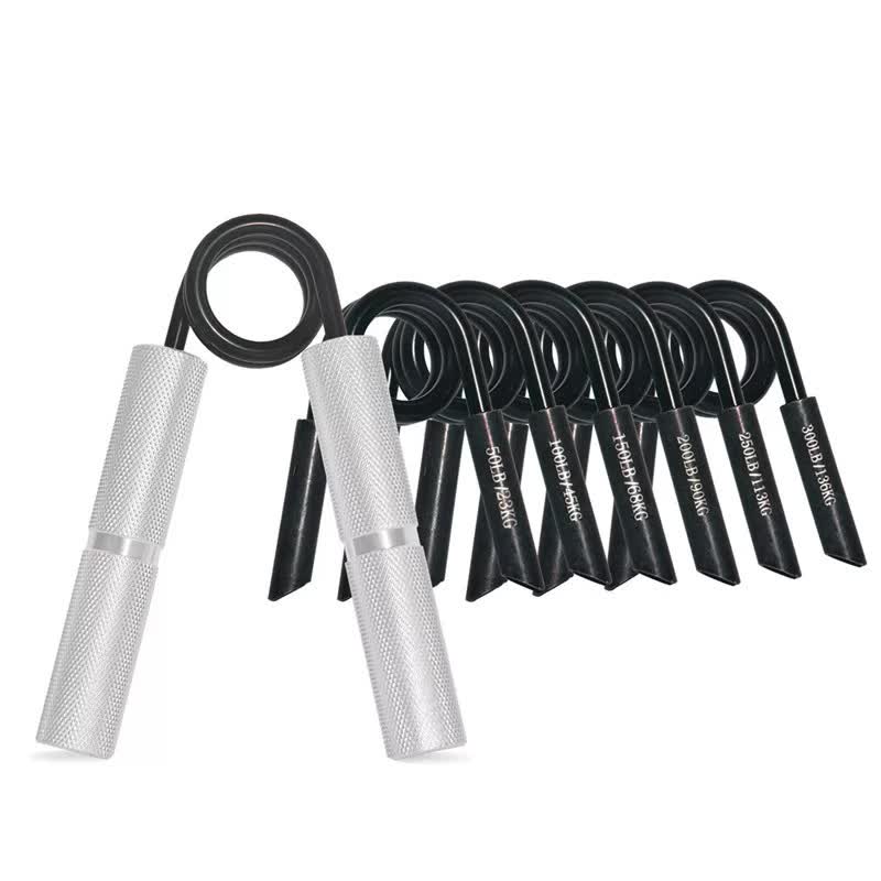 4-in-1 Aluminum Metal Grip Strength Trainer Set with Adjustable Resistance - Wrist, Finger, and Arm Exercise （200LB-350LB）