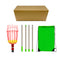 Fruit picking tool with telescopic pole - stainless steel fruit picking pole, high altitude tree fruit picking tool 1.6m