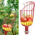 Fruit picking tool with telescopic pole - stainless steel fruit picking pole, high altitude tree fruit picking tool 4m