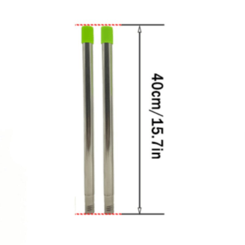 Fruit picking tool with telescopic pole - stainless steel fruit picking pole, high altitude tree fruit picking tool 4m