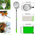 Telescoping Fruit Picker - Apple, Peach, Persimmon Harvesting Tool with Collection Bag, High Reach Fruit Catcher 3.2m