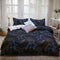 Starry Duvet Cover - 3 Piece Bedding Set with Corner TiesQuilt cover 230cm x 230cm, pillowcase 51 x 92cm