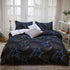 Starry Duvet Cover - 3 Piece Bedding Set with Corner TiesQuilt cover 230cm x 230cm, pillowcase 51 x 92cm