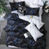 Starry Duvet Cover - 3 Piece Bedding Set with Corner TiesQuilt cover 230cm x 230cm, pillowcase 51 x 92cm