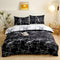 Smudge pattern Duvet Cover - 3 Piece Bedding Set with Corner TiesQuilt cover 230cm x 230cm, pillowcase 51 x 92cm