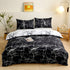 Smudge pattern Duvet Cover - 3 Piece Bedding Set with Corner TiesQuilt cover 230cm x 265cm, pillowcase 51 x 92cm