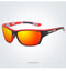 2 pcs Stylish Polarized Sports Sunglasses - UV Protection, Lightweight, Ideal for Fishing & Outdoor Activities