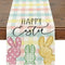 Easter Table Runner - Linen Bunny Decoration, 72-Inch Set of 2 Style 7