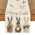 Easter Table Runner - Linen Bunny Decoration, 72-Inch Set of 2 Style 12