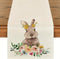 Easter Table Runner - Linen Bunny Decoration, 72-Inch Set of 2 Style 14