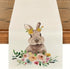 Easter Table Runner - Linen Bunny Decoration, 72-Inch Set of 2 Style 14